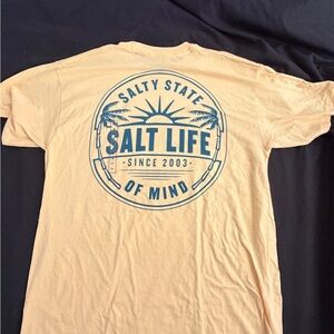 Salt Life yellow Graphic Tee